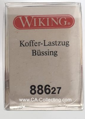 Foto 2 : WIKING 88627 - KOFFER-LASTZUG BÜSSING - KRAFT...