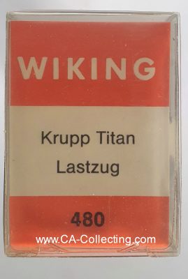 Foto 2 : WIKING 480 - KRUPP TITAN LASTZUG. In Original Verpackung....
