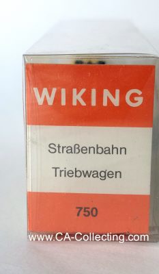 Foto 2 : WIKING 750 - WIKING STRAßENBAHN TRIEBWAGEN. 1:87....