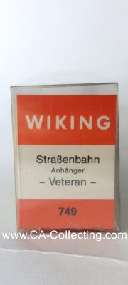 Foto 2 : WIKING 749 - WIKING STRAßENBAHN...