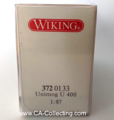 Photo 2 : WIKING 3720133 - MB UNIMOG U 400. In Original Verpackung....