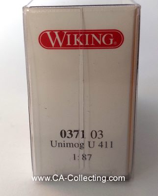 Foto 2 : WIKING 037103 - MB UNIMOG U 411. In Original Verpackung....