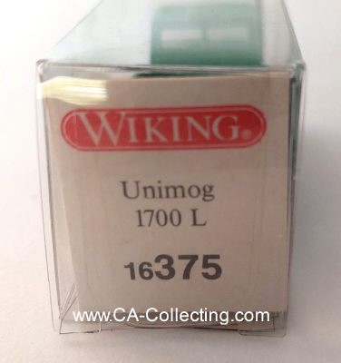 Photo 2 : WIKING 375 - MB UNIMOG 1700 L. In Original Verpackung....