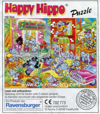 HAPPY HIPPOS HOLLYWOOD STARS 1996 MAXI EI-PUZZLE 150...
