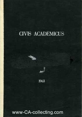 CIVIS ACADEMICUS 1963. Handbuch der Deutschen,...