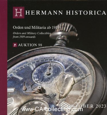 HERMANN HISTORICA AUKTIONSKATALOG 'Orden und Militaria ab...