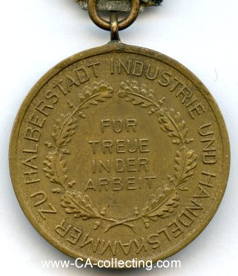 Foto 3 : HALBERSTADT. Medaille für Treue in der Arbeit der...