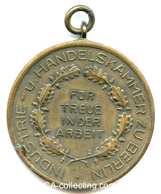 Foto 2 : INDUSTRIE- UND HANDELSKAMMER BERLIN. Medaille für...