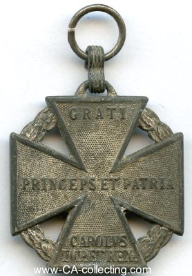 KAISER KARL-TRUPPENKREUZ 1916. Kriegsmetall. 29mm an...