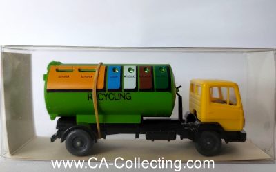 WIKING 20643 - RECYCLING-CONTAINER-LKW. In Original...