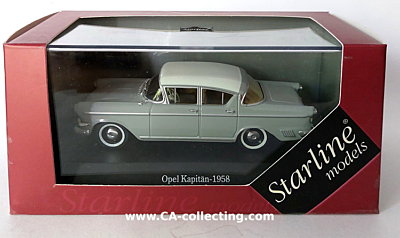 STARLINE MODELS - OPEL KAPITÄN-1958. In Original...