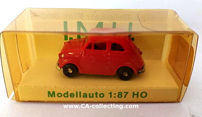I.M.U. 00501 - FIAT 500. In Original Verpackung, aber...