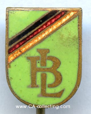 LANDJUGENDBUND (LB). Mitgliedsabzeichen um 1930. Bronze...