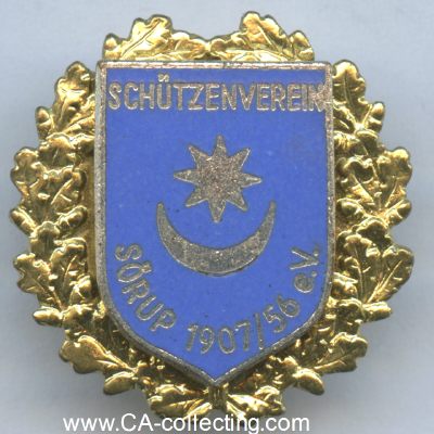SÖRUP. Goldene Ehrennadel des Schützenverein...