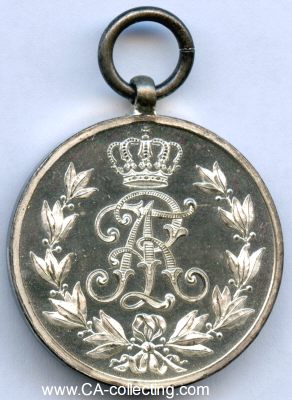 SILBERNE FRIEDRICH AUGUST-MEDAILLE 1905. Bronze...