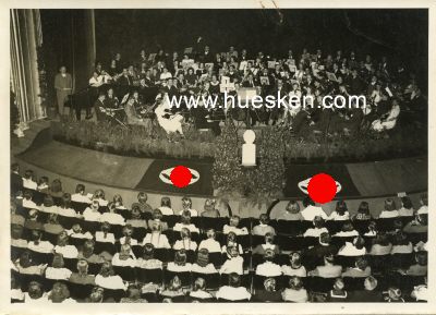 PRESSE-PHOTO 13x18cm vom 5.6.1941: Schülerkonzert...