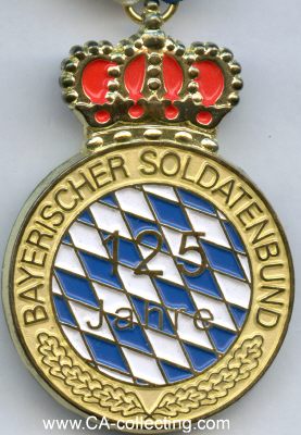 Photo 3 : BAYERISCHER SOLDATENBUND. Gedenk-Medaille 1999 zum...