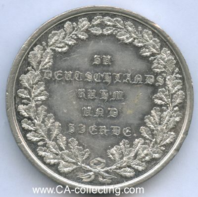 Foto 2 : REGENSBURG. Medaille 1842 (von Johann Jakob Neuss) auf...