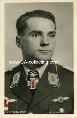 HOFFMANN-PORTRÄT-POSTKARTE Major Walter Storp. R21