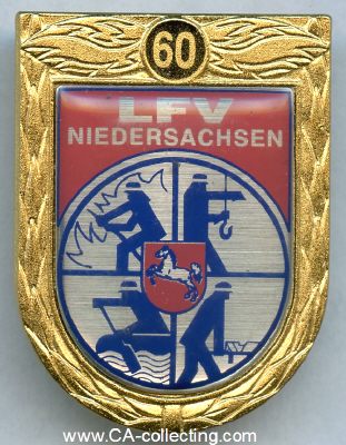 NIEDERSACHSEN. Feuerwehr-Ehrenzeichen für 60 Jahre...