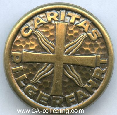 CARITAS. Abzeichen 'Caritas Pilgerfahrt' um 1955....