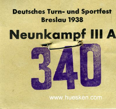 Photo 3 : DEUTSCHES TURN UND SPORTFEST BRESLAU 1938....