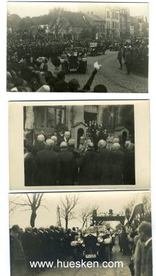 Foto 2 : PAUL VON HINDENBURG - 31 PHOTOS 9x13cm vom Juni 1927....