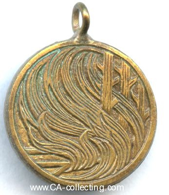 Photo 2 : NIEDERSACHSEN. Waldbrand-Katastrophen-Medaille 1975....