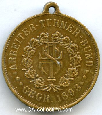 ARBEITER-TURNER-BUND ATB Medaille auf die Gründung...
