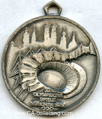 MÜNCHEN 1972. Erinnerungsmedaille 'XX. Olympische...