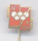 MONTREAL 1976. Sowjetisches Mannschaftsabzeichen 'Hockey'