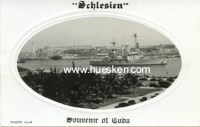 PHOTO-POSTKARTE 'Schlesien' (Souvenir of Cuba).