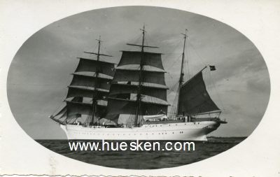 PHOTO 8x14cm: Segelschulschiff Gorch Fock.