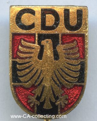 CHRISTLICH DEMOKRATISCHE UNION (CDU) Parteiabzeichen...