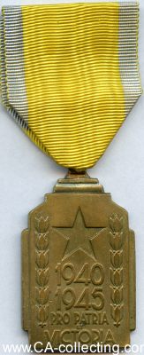 MEDAILLE FÜR DEN KOLONIAL-KRIEG 1940-1945. Bronze...