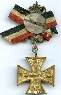 Foto 4 : GLADBECK. Kreuz des Landwehr- und Kriegerverein Gladbeck...