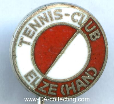 TENNIS-CLUB ELZE / HANNOVER. Clubabzeichen 1960er-Jahre....