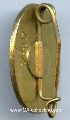 Photo 2 : TANZSPORTABZEICHEN E.V. 1930er-Jahre. Bronze vergoldet...