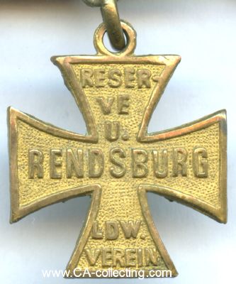 Photo 2 : RENDSBURG. Kreuz des Reserve- und Landwehr-Verein...