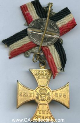 Photo 3 : NIEBÜLL. Kreuz des Kriegerverein Niebüll 1889....