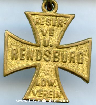Photo 2 : RENDSBURG. Kreuz des Reserve- und Landwehr-Verein...
