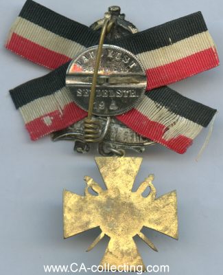 Foto 3 : SEHESTEDT. Kreuz des Krieger-Verein Sehestedt 1891....