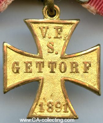 Foto 2 : GETTDORF. Kreuz des Verein ehemaliger Soldaten Gettdorf...