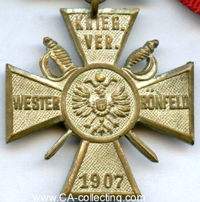 Foto 2 : WESTERRÖNFELD. Kreuz des Kriegerverein...