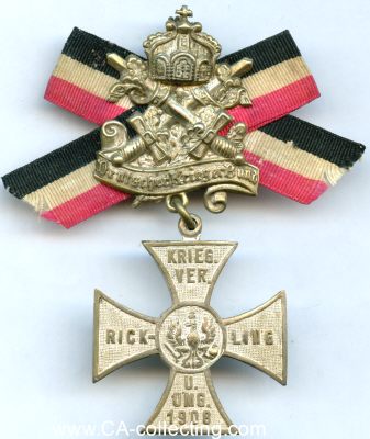 RICKLING. Kreuz des Kriegerverein Rickling und Umgebung...