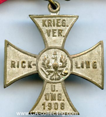 Photo 2 : RICKLING. Kreuz des Kriegerverein Rickling und Umgebung...