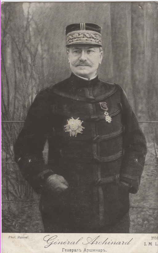 PHOTOPOSTKARTE Général Archinard 1915