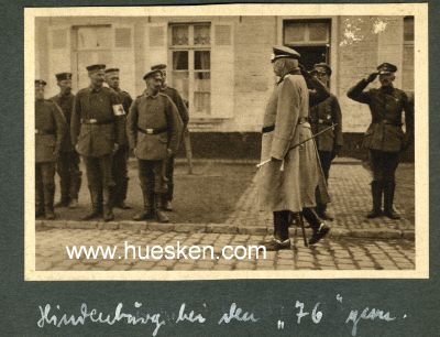 Foto 2 : KLEINES PHOTOALBUM 'Dem Andenken des Infanterie-Regiment...