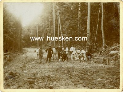 Foto 16 : 16 GROSSFORMATIGE PAPP-PHOTOS 24x18cm um 1910 aus dem...