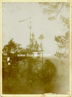 Foto 6 : 16 GROSSFORMATIGE PAPP-PHOTOS 24x18cm um 1910 aus dem...
